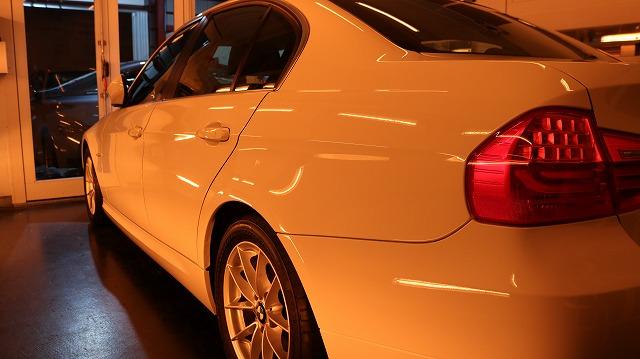 BMW320i 強制乾燥 リア - トータルカービューティIIC BMW320i 強制乾燥 リア