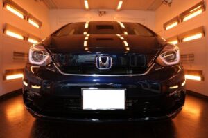 ホンダフィット 遠赤外線 焼付乾燥