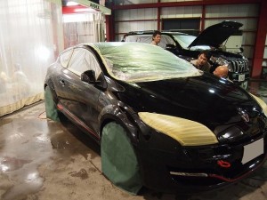 ルノーメガーヌRS マスキング - トータルカービューティIIC ルノーメガーヌRS マスキング
