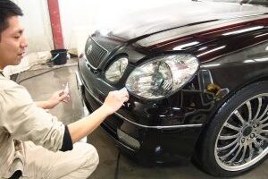 トヨタアリストにセラミックシールドを施工