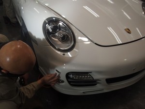 ポルシェ911ターボS　コーティング