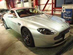 アストンマーティンヴァンテージロードスター 仕上がり - トータルカービューティIIC アストンマーティンヴァンテージロードスター 仕上がり