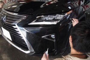 レクサスRX　下地処理