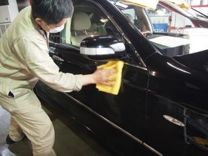 トヨタクラウン 拭きあげ - トータルカービューティIIC トヨタクラウン 拭きあげ