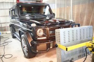 メルセデスベンツG63　遠赤外線