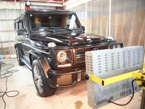 メルセデスベンツG63 遠赤外線 - トータルカービューティIIC メルセデスベンツG63 遠赤外線