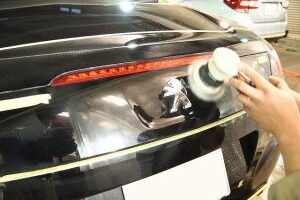 プジョーRCZ　磨き