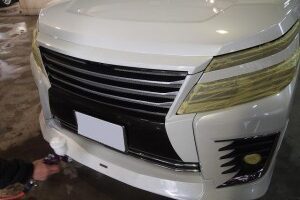 VOXYにクォーツガラスコーティン