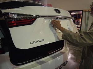 レクサスNX 塗り込み - トータルカービューティIIC レクサスNX 塗り込み