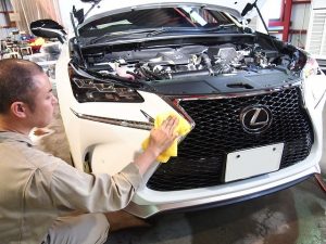 レクサスNX 拭きあげ - トータルカービューティIIC レクサスNX 拭きあげ