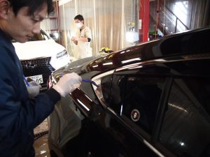 マツダアテンザ 細部洗浄 - トータルカービューティIIC マツダアテンザ 細部洗浄