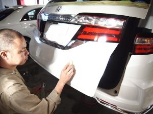 ホンダオデッセイ　コーティング