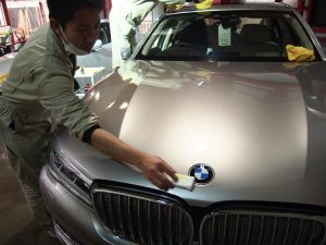 BMW740Li コーティング ボンネット - トータルカービューティIIC BMW740Li コーティング ボンネット