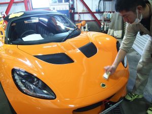 ロータスエリーゼ コーティング ボンネット - トータルカービューティIIC ロータスエリーゼ コーティング ボンネット