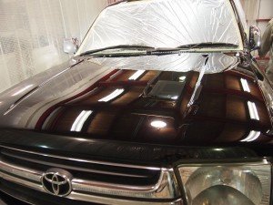 ランドクルーザー　コーティング施工後