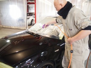 BMW3シリーズ 吹き付け - トータルカービューティIIC BMW3シリーズ 吹き付け