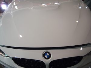BMWM4 ボンネット 仕上がり - トータルカービューティIIC BMWM4 ボンネット 仕上がり