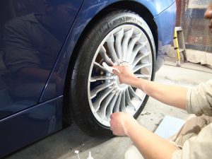 BMWアルピナD3 ホイールコート - トータルカービューティIIC BMWアルピナD3 ホイールコート