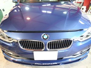 BMWアルピナD3 仕上がり フロント - トータルカービューティIIC BMWアルピナD3 仕上がり フロント