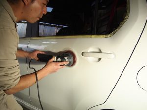 ワゴンRスティングレー 研磨 - トータルカービューティIIC ワゴンRスティングレー 研磨