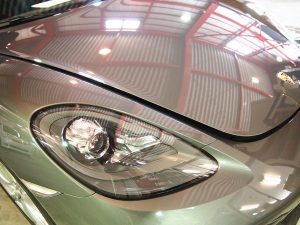 ポルシェボクスター 施工後 ボンネット - トータルカービューティIIC ポルシェボクスター 施工後 ボンネット