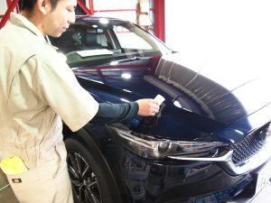 マツダCX-5 コーティング ボンネット - トータルカービューティIIC マツダCX-5 コーティング ボンネット