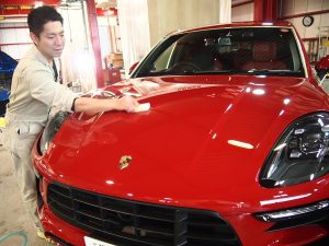 ポルシェマカン コーティング ボンネット - トータルカービューティIIC ポルシェマカン コーティング ボンネット