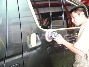 トヨタハイエース 研磨 - トータルカービューティIIC トヨタハイエース 研磨