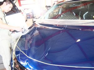 トヨタプリウスアルファG's 研磨 - トータルカービューティIIC トヨタプリウスアルファG's 研磨