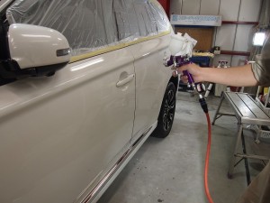アウトランダー 吹き付け - トータルカービューティIIC アウトランダー 吹き付け