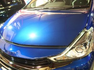 トヨタプリウスアルファG's 施工後 ボンネット - トータルカービューティIIC トヨタプリウスアルファG's 施工後 ボンネット