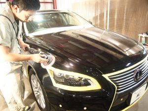レクサスLS460 研磨 - トータルカービューティIIC レクサスLS460 研磨