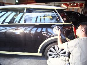 BMWミニ 研磨 - トータルカービューティIIC BMWミニ 研磨