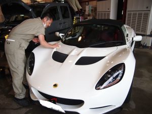 ロータスエリーゼ コーティング ボンネット - トータルカービューティIIC ロータスエリーゼ コーティング ボンネット