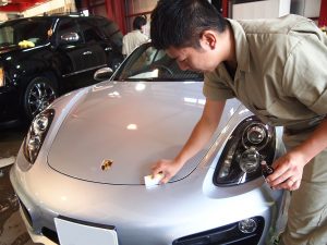 ポルシェケイマン コーティング ボンネット - トータルカービューティIIC ポルシェケイマン コーティング ボンネット
