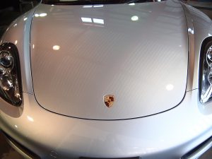 ポルシェケイマン 施工後 ボンネット - トータルカービューティIIC ポルシェケイマン 施工後 ボンネット