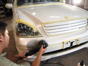 トヨタ・セルシオ 磨き - トータルカービューティIIC トヨタ・セルシオ 磨き
