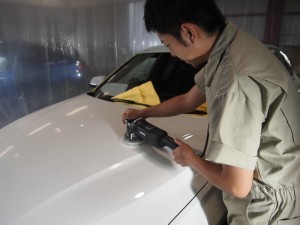 BMWアルピナ 磨き - トータルカービューティIIC BMWアルピナ 磨き