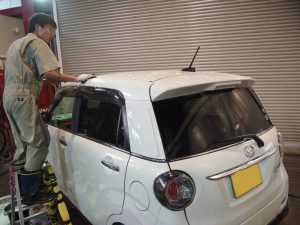 ダイハツキャスト　下地処理
