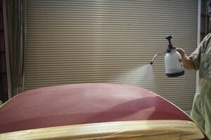 フィアット　幌コーティング