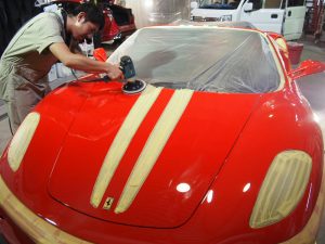 フェラーリF430 磨き - トータルカービューティIIC フェラーリF430 磨き