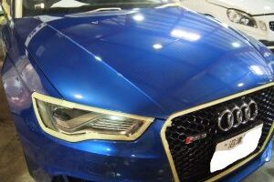 アウディRS3にCeramicPro9Hコーティングを施工
