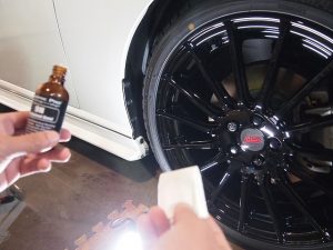 BRZにバリアタフコートを施工 - トータルカービューティIIC BRZにバリアタフコートを施工