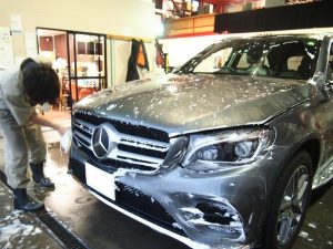 メルセデスベンツGLA 油膜取り - トータルカービューティIIC メルセデスベンツGLA 油膜取り