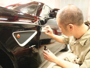 アルファロメオ８C　コーティング