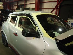 日産ジューク マスキング - トータルカービューティIIC 日産ジューク マスキング