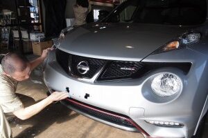 日産ジューク 鉄粉除去