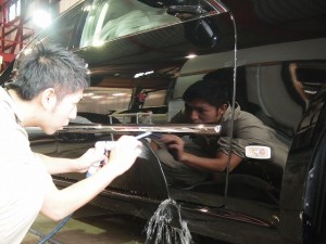光岡ガリューⅢ 細部洗浄 - トータルカービューティIIC 光岡ガリューⅢ 細部洗浄