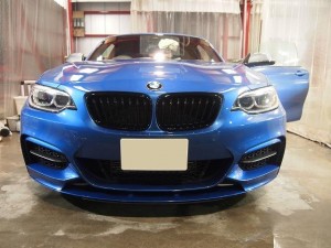 BMW2シリーズにCeramicPro9H1層コート - トータルカービューティIIC BMW2シリーズにCeramicPro9H1層コート