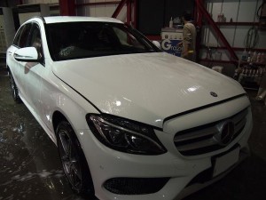 メルセデスベンツにエシュロンコーティング - トータルカービューティIIC メルセデスベンツにエシュロンコーティング